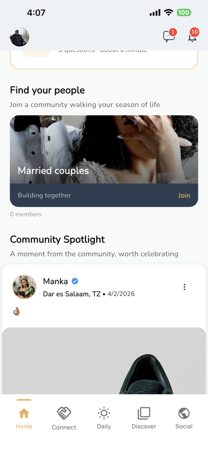 Community spotlight in Nuruni