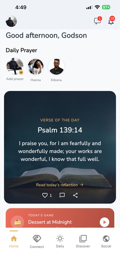 Verse of the day in Nuruni