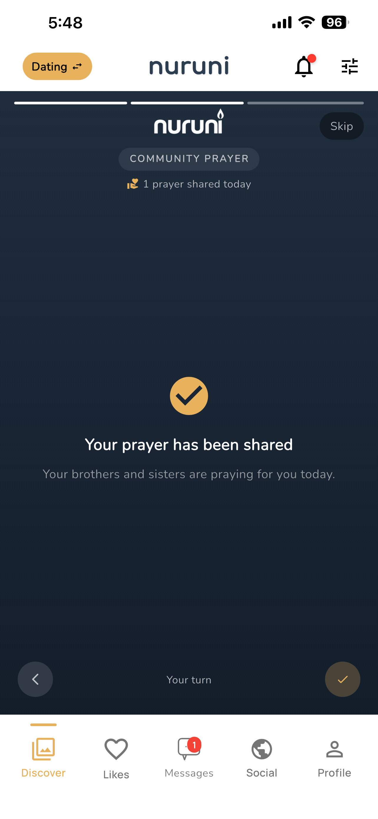Community Prayer
