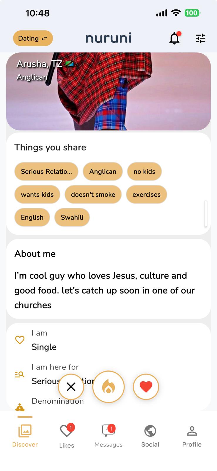 Faith-Based Matching